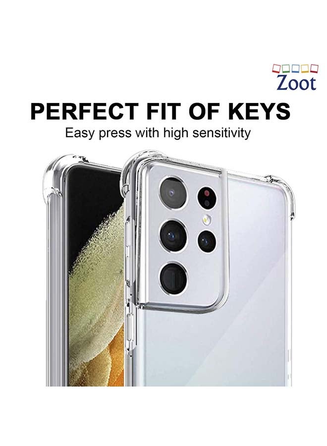 Zoot Protective Case Cover with bumper for Samsung Galaxy S21 Ultra Clear - Image 3