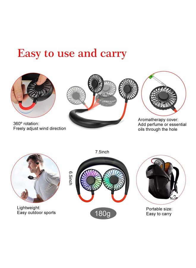 ZENHOME 360 ° Rotatable Neck Fan - Image 4