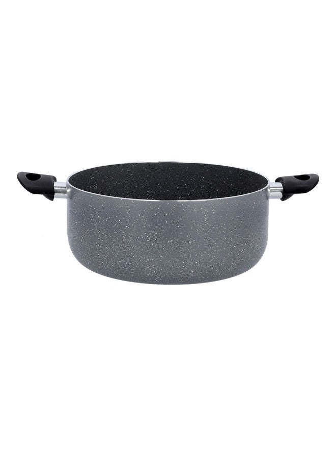 Granite Coated Casserole With Glass Lid Multicolour 32cm - v1625383075/N48705982A_4