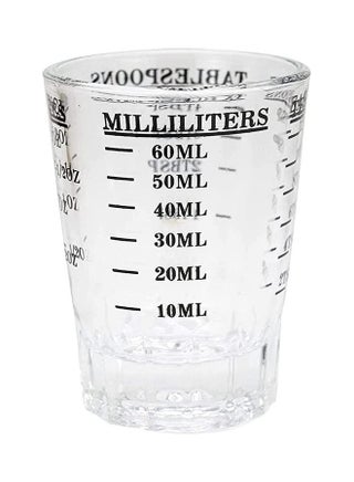 Glass Espresso Measuring Cup Scale Clear 60ml - v1625388792/N48716900A_1