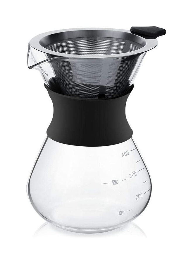 MIBRU Filter Drip Brewing Coffee Maker Clear 400ml  - Image 1