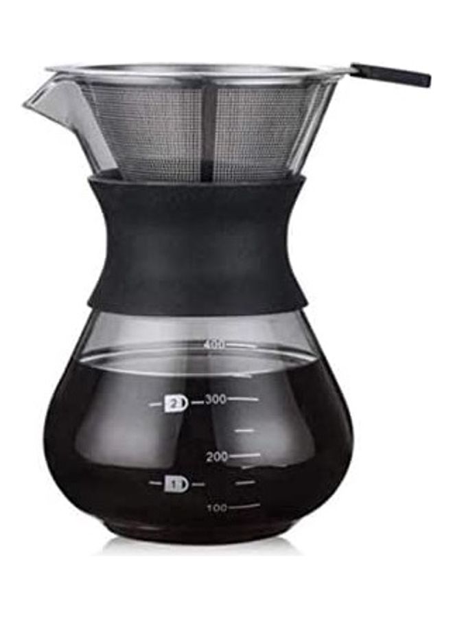MIBRU Filter Drip Brewing Coffee Maker Clear 400ml  - Image 2