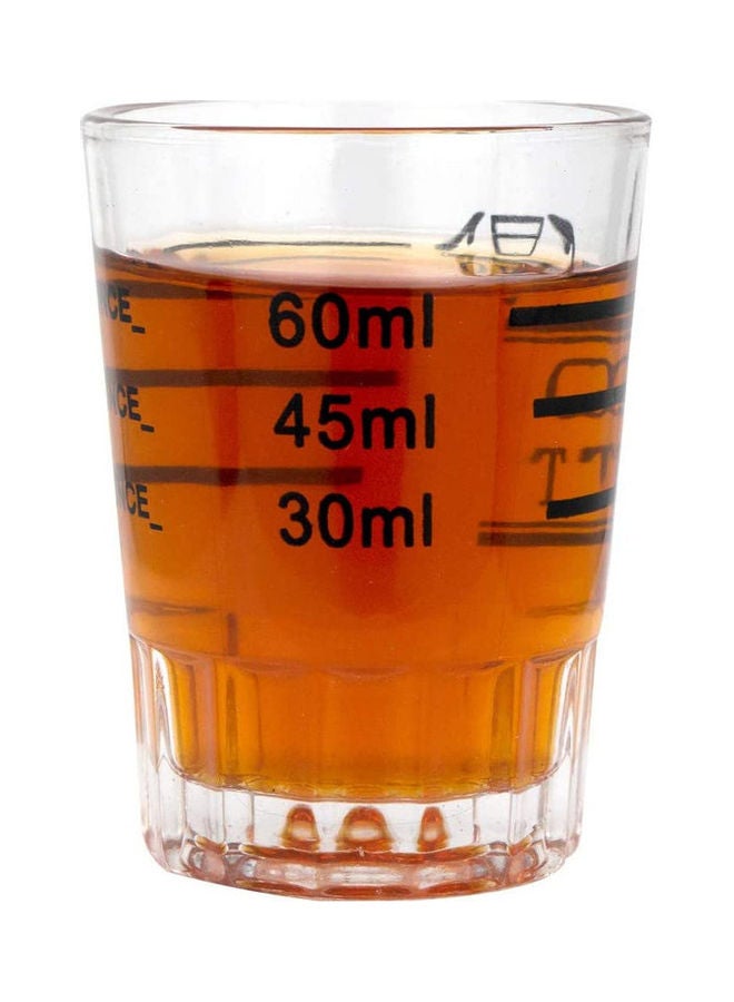 MIBRU - Glass Espresso Measuring Cup Scale Clear 60ml - Image 1
