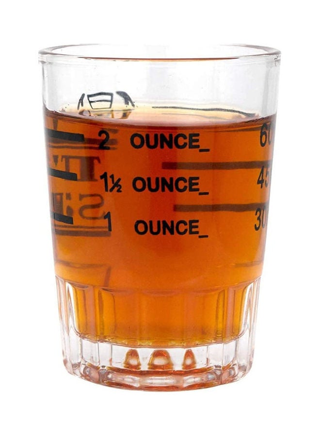 MIBRU - Glass Espresso Measuring Cup Scale Clear 60ml - Image 1