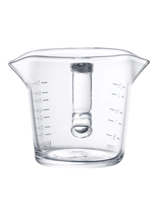 Coffee Glass Measuring Cup With Handle Clear 70ml - v1625388817/N48716903A_3