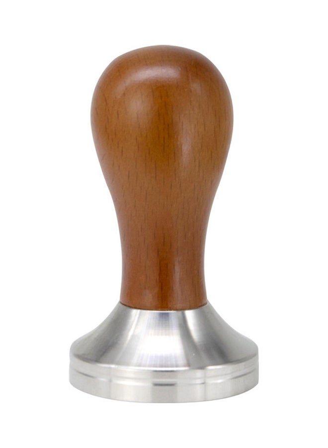 MIBRU Barista Basics Espresso Tamper Brown/Silver - Image 1