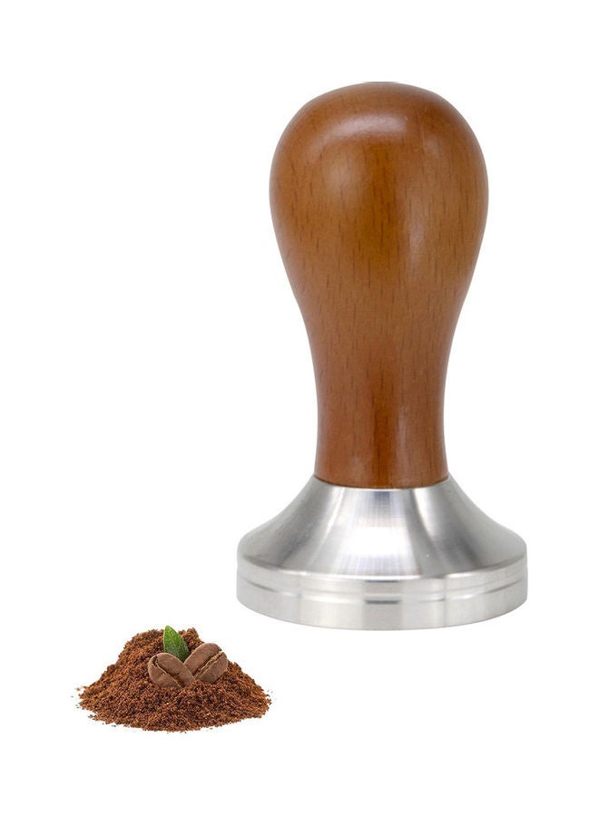 MIBRU Barista Basics Espresso Tamper Brown/Silver - Image 2