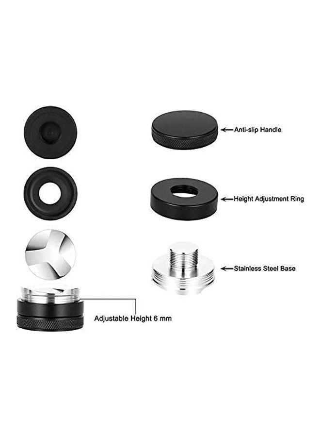 MIBRU Coffee Tamper Distributor Black/Silver - Image 4