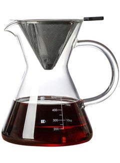 Glass Coffee Maker Clear 500ml - v1625388820/N48716939A_2