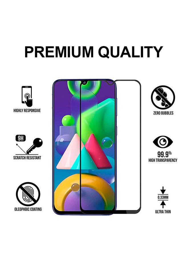 Theodor Tempered Glass Screen Protector For Samsung Galaxy A02 Black - Image 2