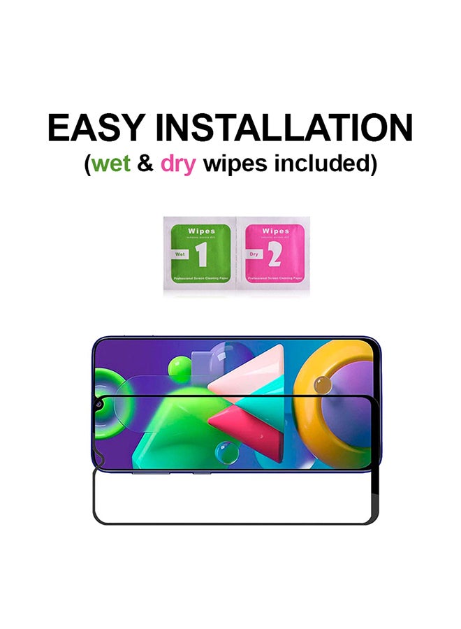 Theodor Tempered Glass Screen Protector For Samsung Galaxy A02 Black - Image 3