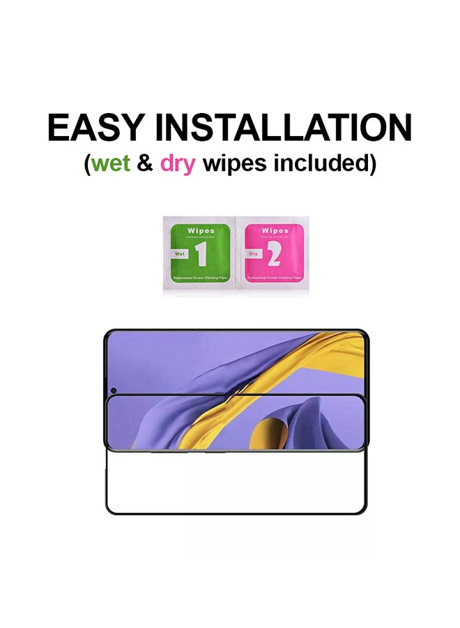 Theodor Tempered Glass Screen Protector For Samsung Galaxy A72 Black - Image 3