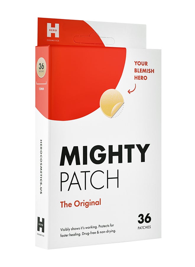 Mighty Patch Hydrocolloid Acne Pimple Patch Spot Treatment Beige 0.05kg - Image 1
