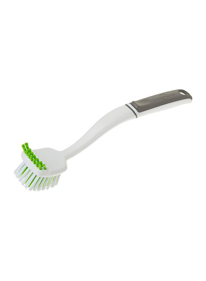 Scotch Brite - Handheld Kitchen Dish Cleaning Brush White/Grey - Image 1