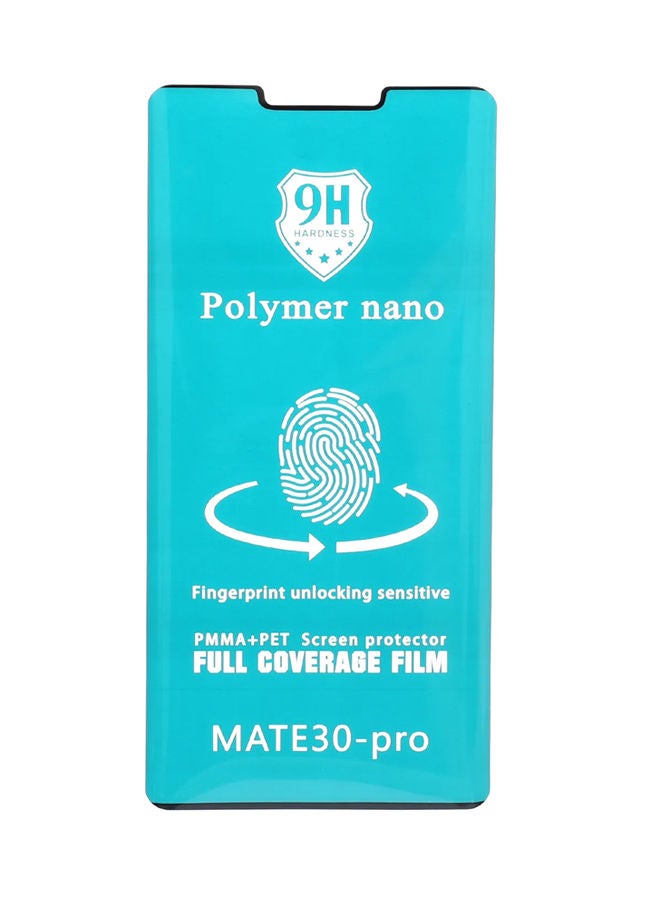 Dragon Polymer Nano Screen Protector For Huawei Mate 30 Pro Clear Black  - Image 1