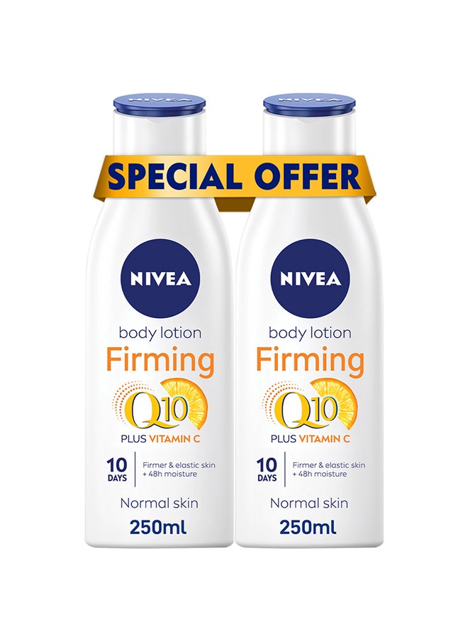 Nivea - Q10 Plus Vitamin C Firming Body Lotion, Normal Skin 250ml - Image 1