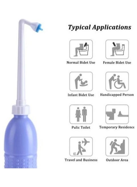 Portable Bidet Sprayer Blue