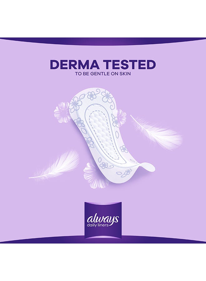 Always - Daily Liners Comfort Protect Flexistyle Pantyliners, Normal, 54 Count - Image 1