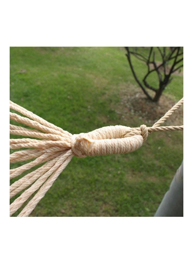 Generic Canvas Bending Stick Hammock With Wooden Stick Multicolour  - Image 3
