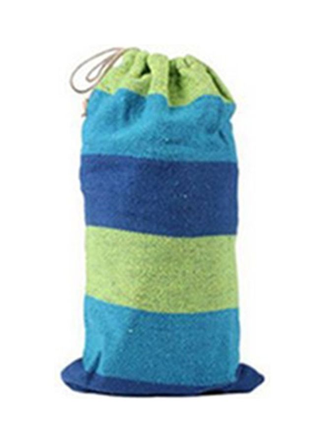 Generic Single Thick Canvas Hammock Blue/Green  - Image 1