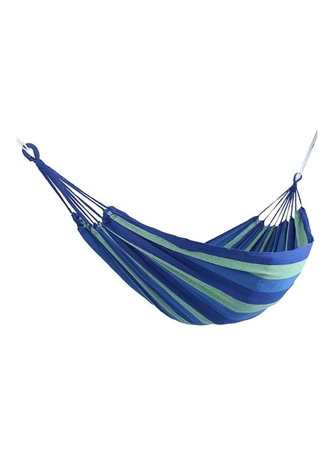 Generic Outdoor Thick Canvas Leisure Hammock Blue/Green  - Image 1