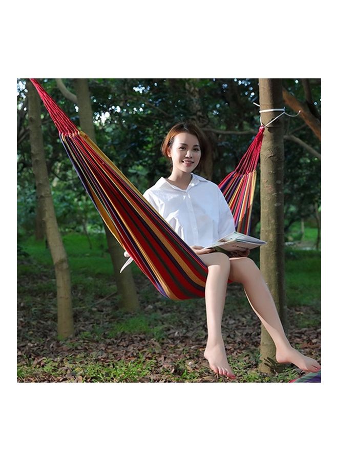 Generic Single Canvas Thickening Hammock Multicolour  - Image 4