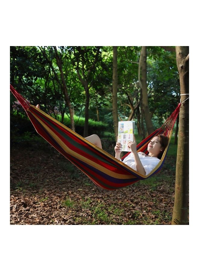 Generic Single Canvas Thickening Hammock Multicolour  - Image 5