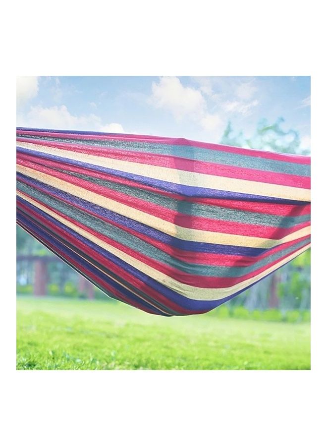 Generic Outdoor Thick Canvas Leisure Hammock Multicolour  - Image 2