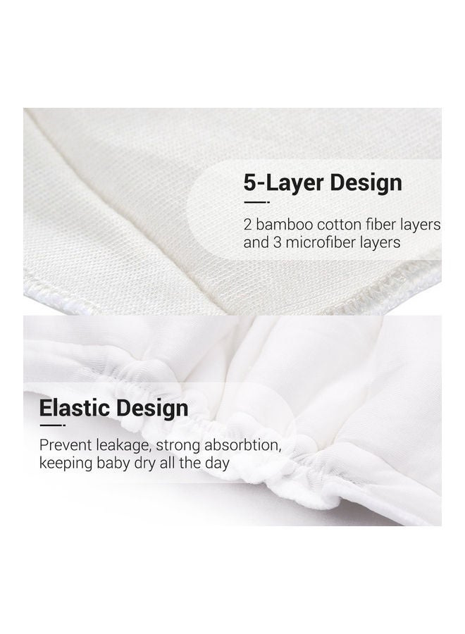 5-Piece Washable Soft and Breathable Diaper - Image 3