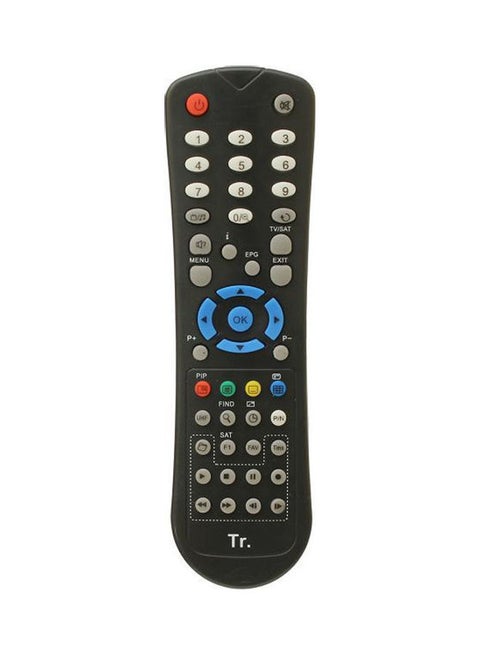 Remote Control A80077 For Truman 9090 Receiver Black