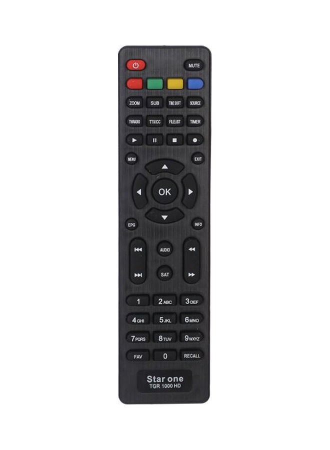 TIGER Remote Control For 1000 Hd Receiver Black