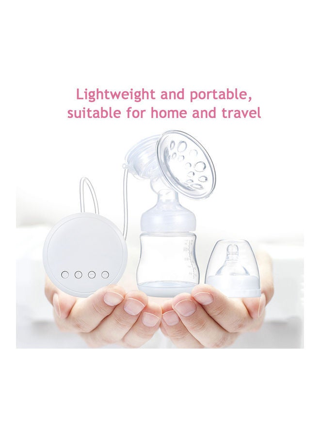 Portable Double Electric Breast Pump with Feeding Bottle - Image 3
