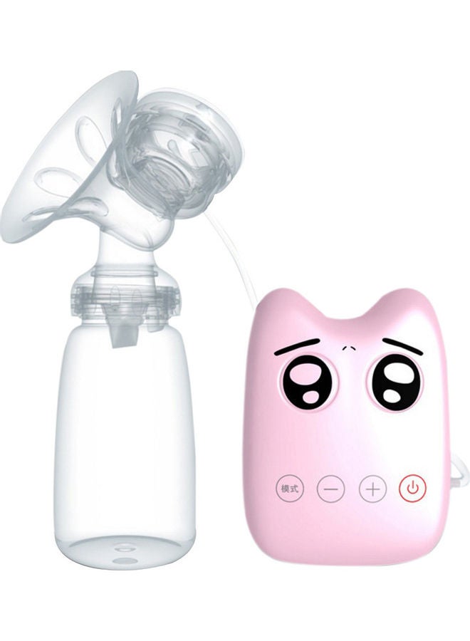 USB Rechargeable Electric BPA-Free Breast Pump With Feeding Bottle