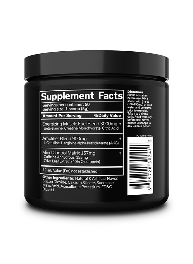 Generic The Curse Pre Workout Dietary Supplement - Blue Raspberry  - Image 2
