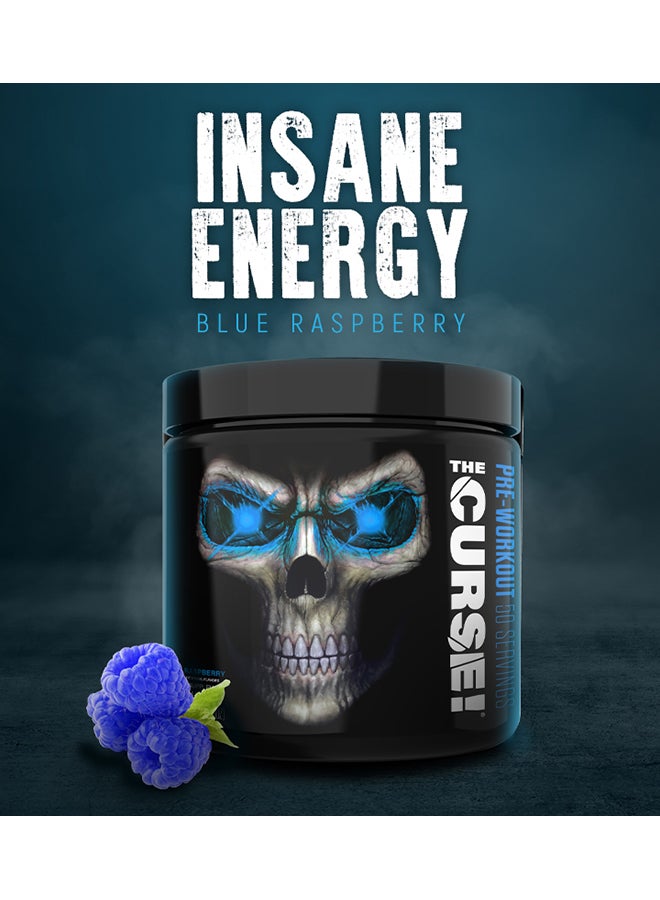 Generic The Curse Pre Workout Dietary Supplement - Blue Raspberry  - Image 3