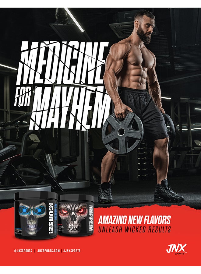Generic The Curse Pre Workout Dietary Supplement - Blue Raspberry  - Image 4