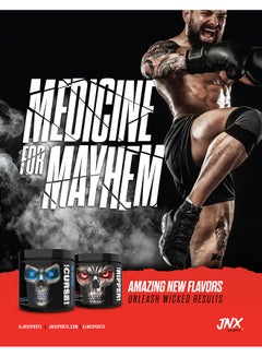 JNX Sports The Curse Pre Workout Fruit Punch - 50 Servings  - Image 4