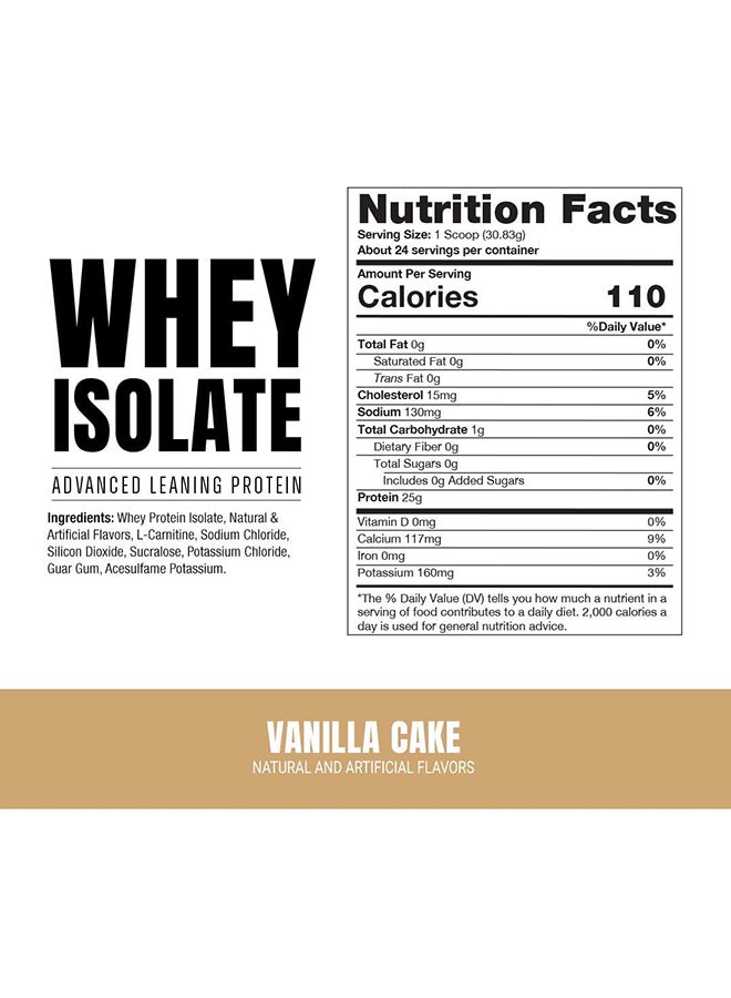 ProSupps - Whey Isolate Advanced Leaning Protein - Image 1