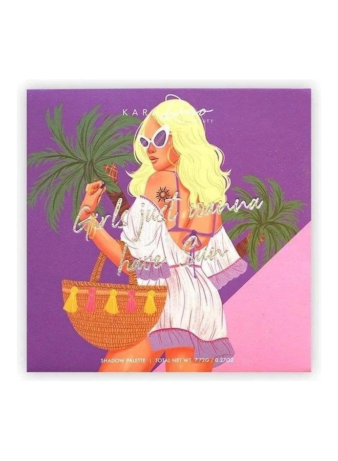 Kara Beauty 16 Shades Girls Just Wanna Have Sun Eyeshadow Palette Multicolour - Image 2