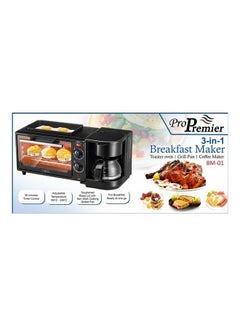 ProPremier 3 In 1 Breakfast Maker Black 3kg  - Image 2