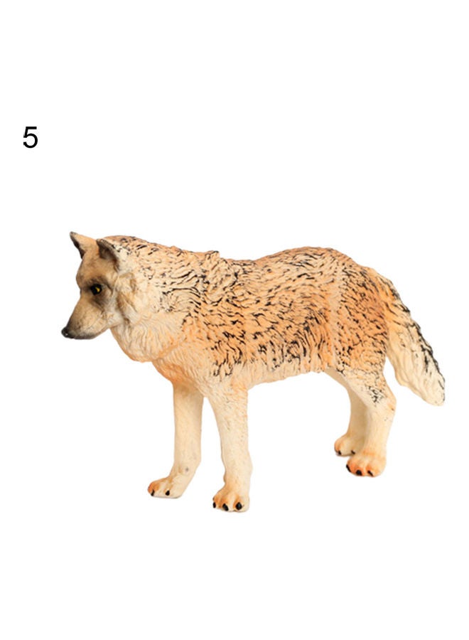 Lifelike Wild Wolf Animal Figure