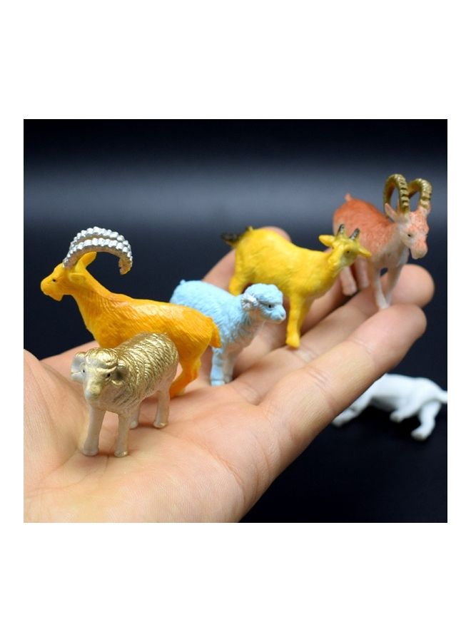 8-Piece Goat Sheep Figure Set for Kids  - Image 2