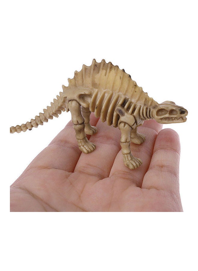 12-Piece Dinosaur Skeleton Figurine Toy Set - Image 4