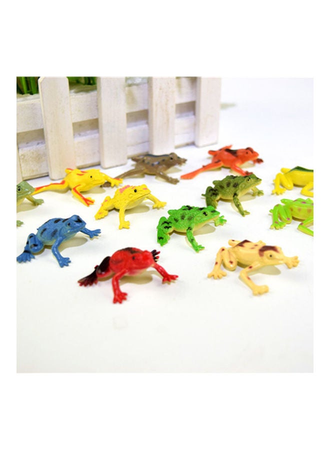 12-Piece Simulation Frog Figures Set  - Image 2