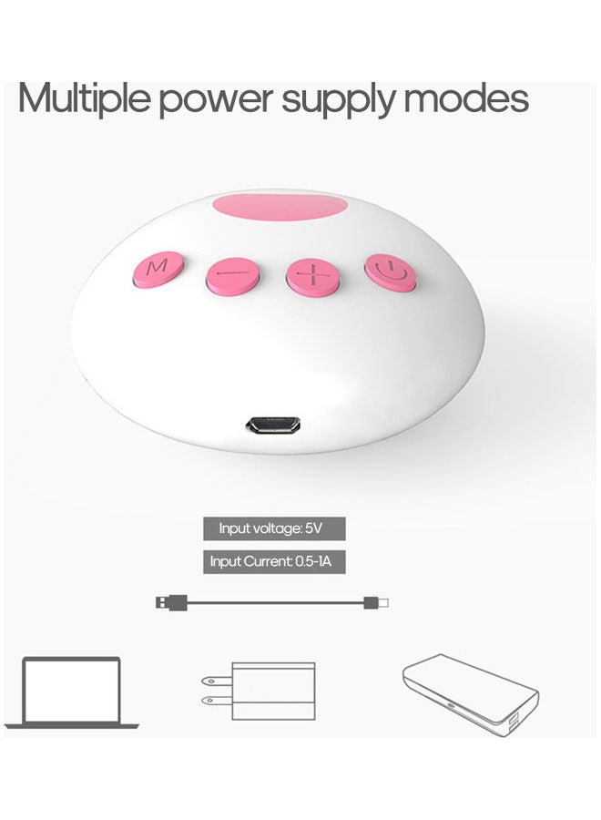 Generic - Intelligent Microcomputer Pump Bilateral Sucked Electric B-R-E-A-S-T Pump With Milk Bottle For Mothers - Image 1
