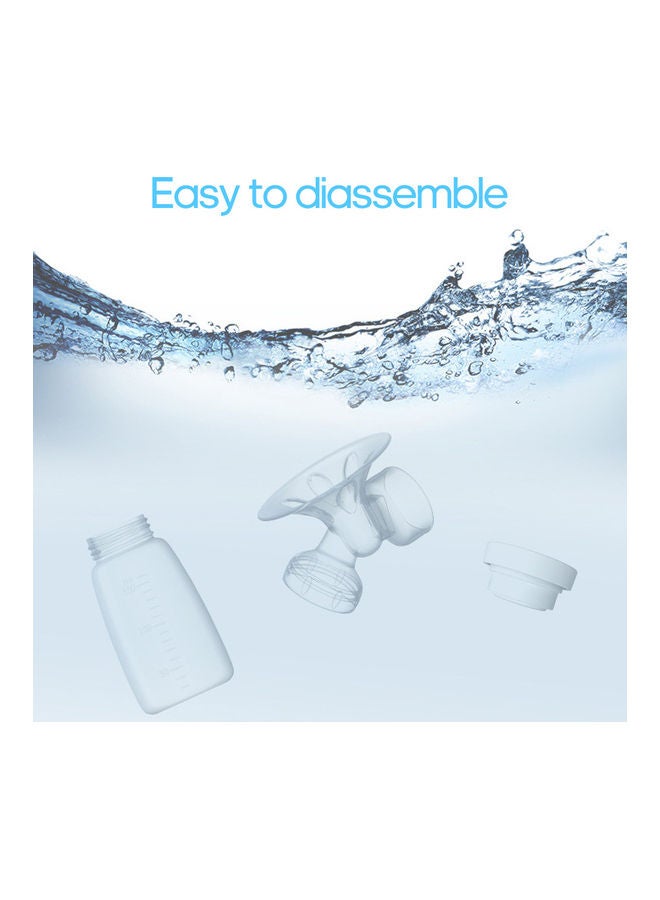 Generic - Intelligent Microcomputer Pump Bilateral Sucked Electric B-R-E-A-S-T Pump With Milk Bottle For Mothers - Image 1