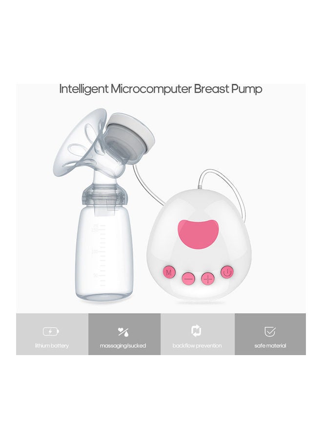 Generic - Intelligent Microcomputer Pump Bilateral Sucked Electric B-R-E-A-S-T Pump With Milk Bottle For Mothers - Image 1