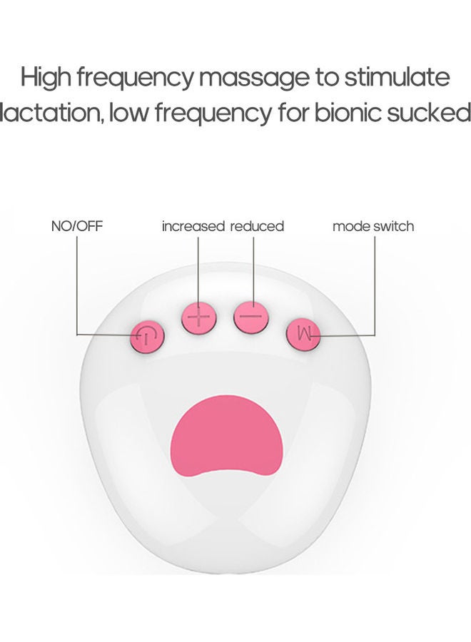 Generic - Intelligent Microcomputer Pump Bilateral Sucked Electric B-R-E-A-S-T Pump With Milk Bottle For Mothers - Image 1