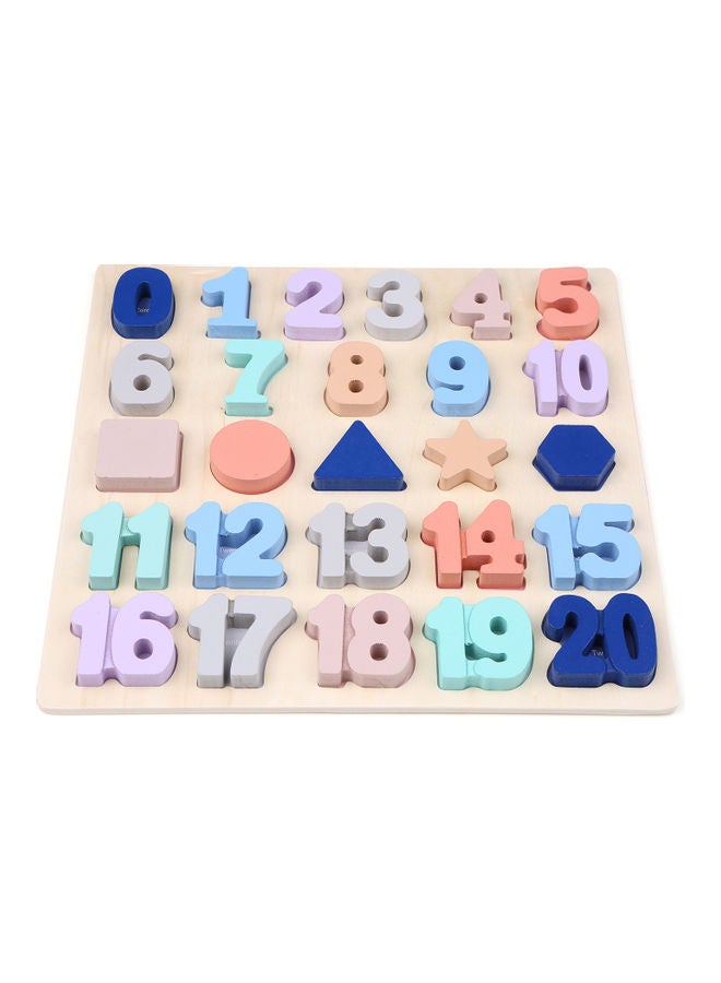 Wooden Number Puzzles with Board  - Image 5