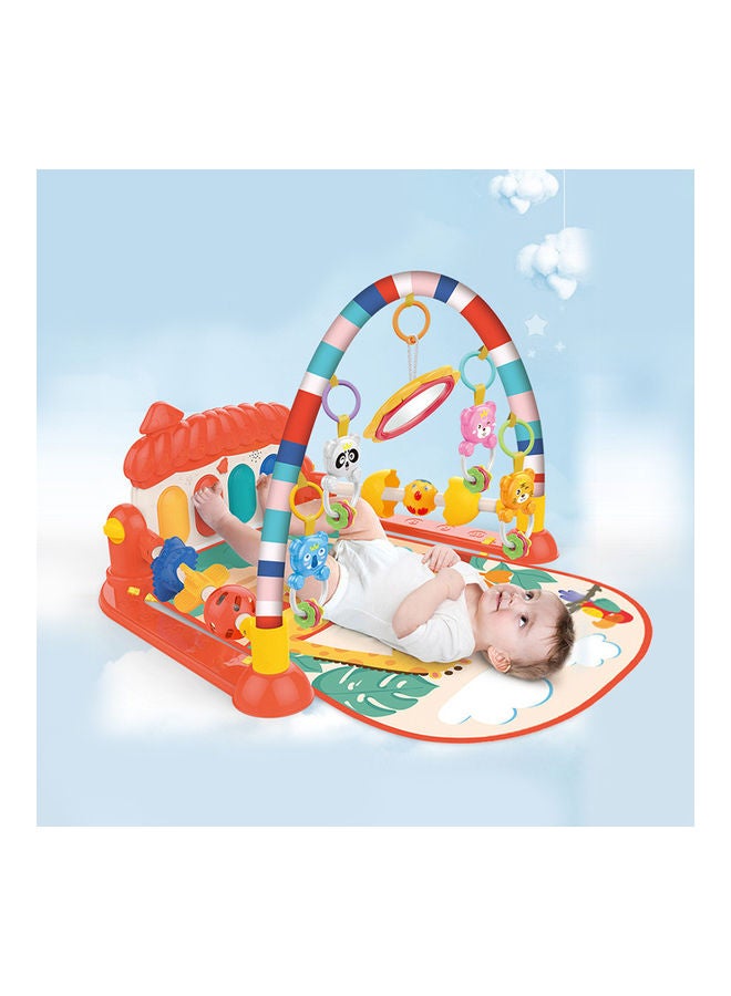 2-In-1 Baby Kick And Play Music Piano Gym Mat For Infant - Image 2